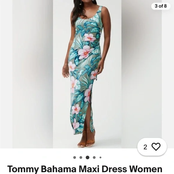 chinese dress ladies TOMMY BAHAMA SANDY SEASIDE MAXI DRESS – Cottage Toys main image 1